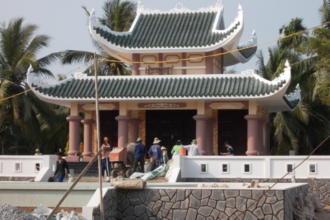 Bến Tre: Đền thờ Lê Quang Quan (Tán Kế) xã Châu Hòa, huyện Giồng Trôm được công nhận di tích cấp tỉnh